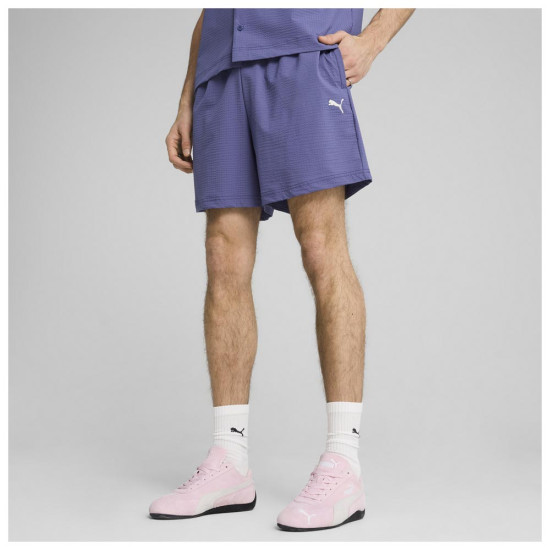 Puma Ανδρικό σορτς Wardrobe Essentials Seersucker 6'' Relaxed Shorts